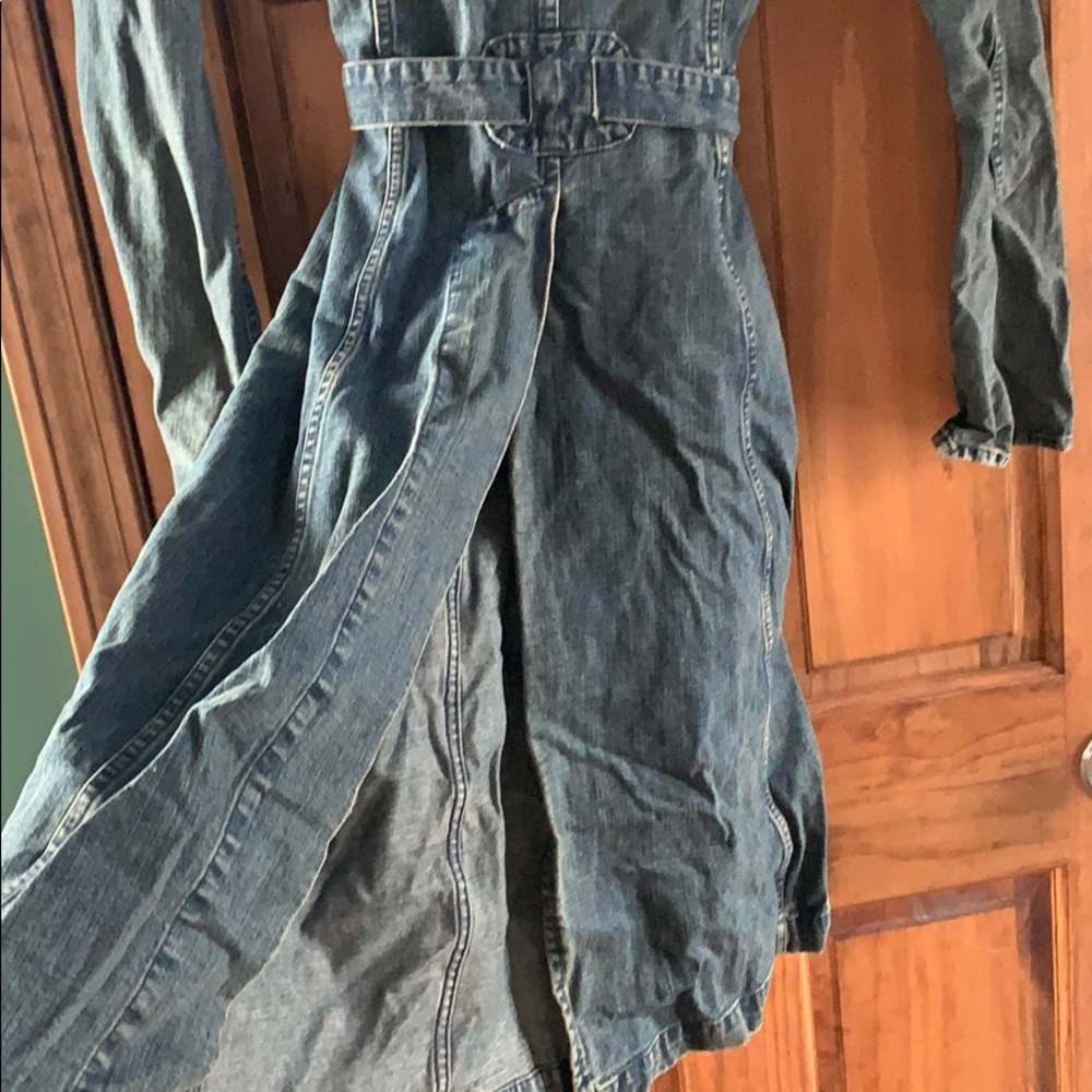 Long jean jacket🏷️ - Picture 4 of 9